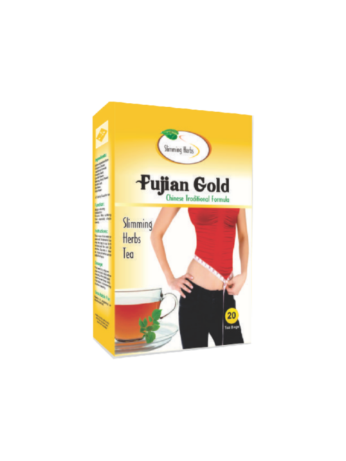 Fujian Gold Diet Tea - Premium Chinese herbal blend for advanced weight management. Boosts metabolism, detoxifies deeply, and controls cravings naturally.